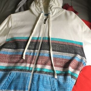 Zip up sweatshirt